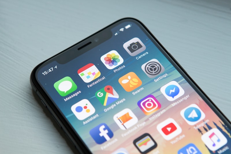 Smartphone con applicazione mobile