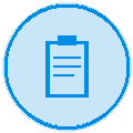 Icona clipboard per ordini di lavoro