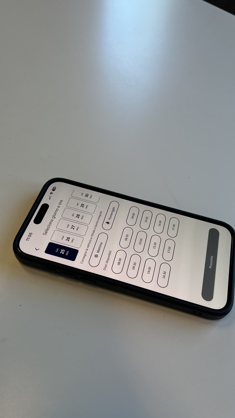 Programmazione Appuntamenti — app mobile